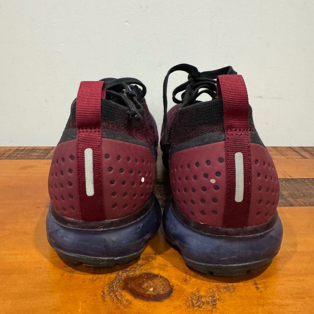 Nike Air VaporMax 2 Flyknit Mens 12 Team Red Racer Blue Running Shoes Sneakers - Picture 4 of 8